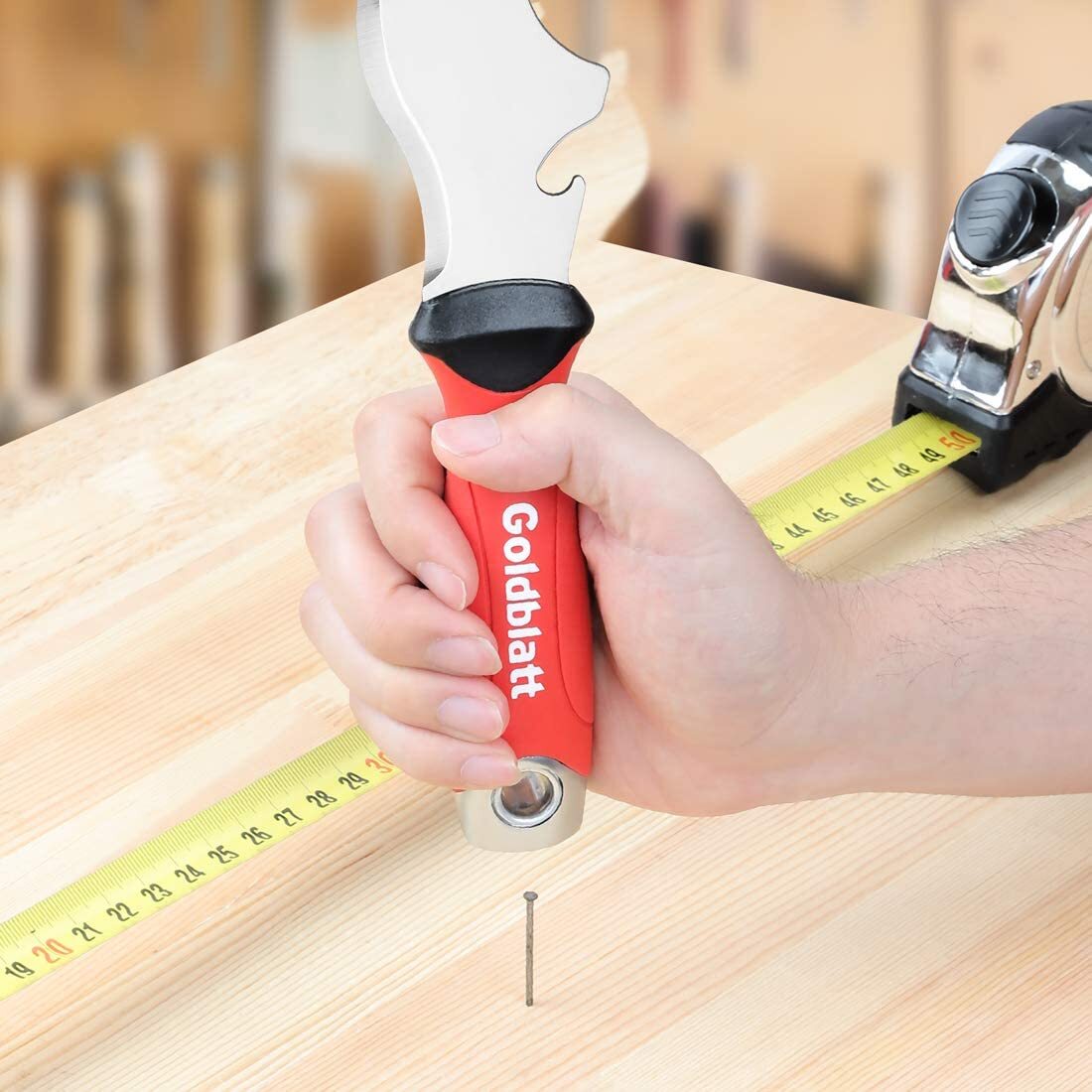 Goldblatt 9-in-1 Drywall Paint Scraper Stainless Steel Putty Knife Scraper NEW