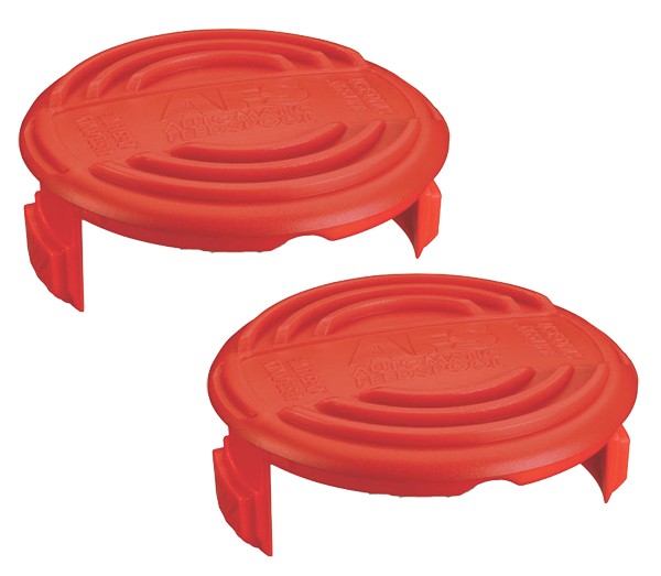 Black and Decker 2 Pack Of Genuine OEM Replacement Spool Caps, 385022-03-2PK