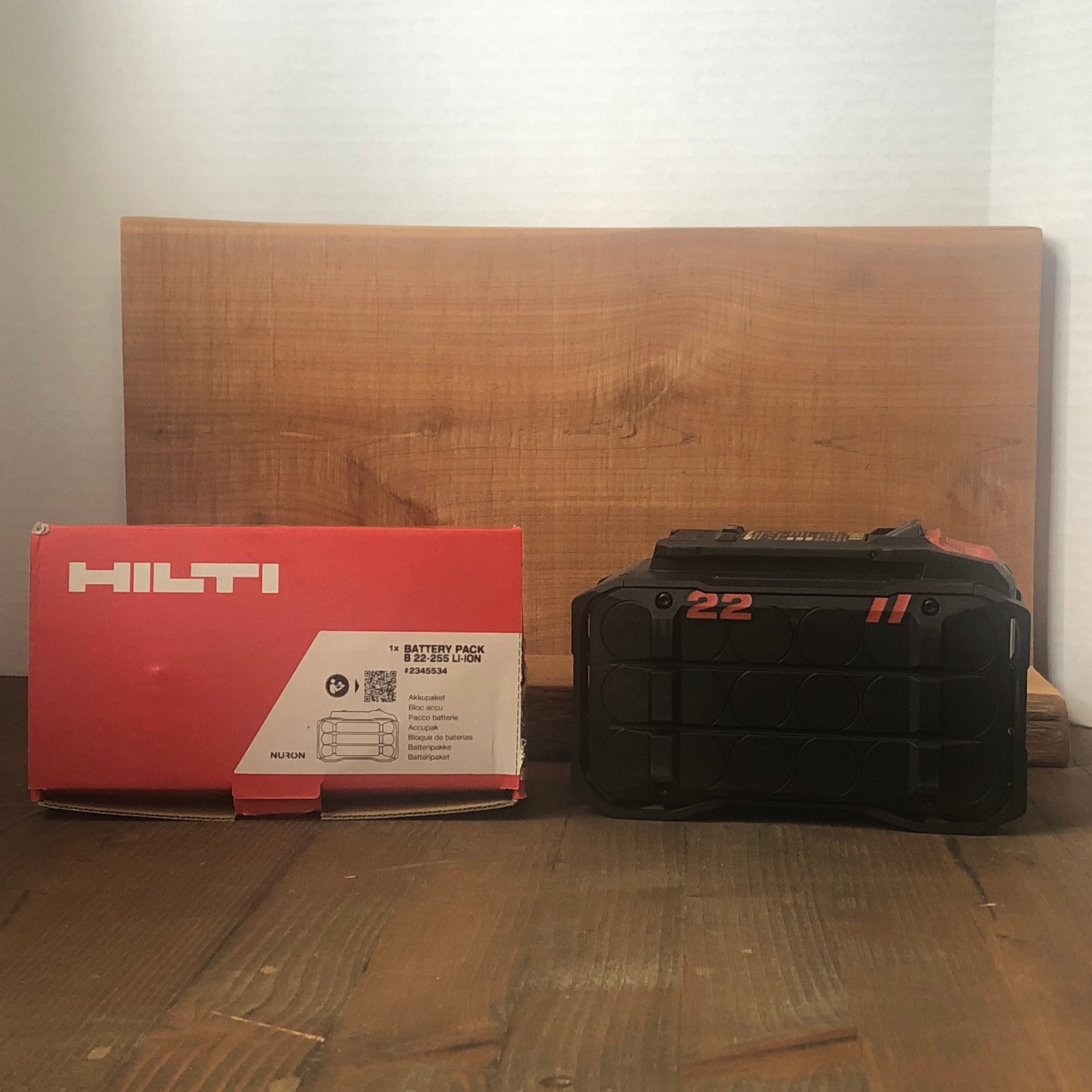 Hilti Battery Pack B22-255 22V 12Ah