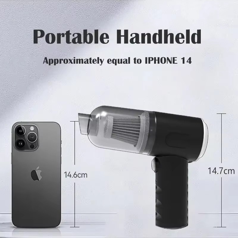 Cordless Mini Vacuum Cleaner Handheld Car Desk Wireless Rechargeable Portable Va