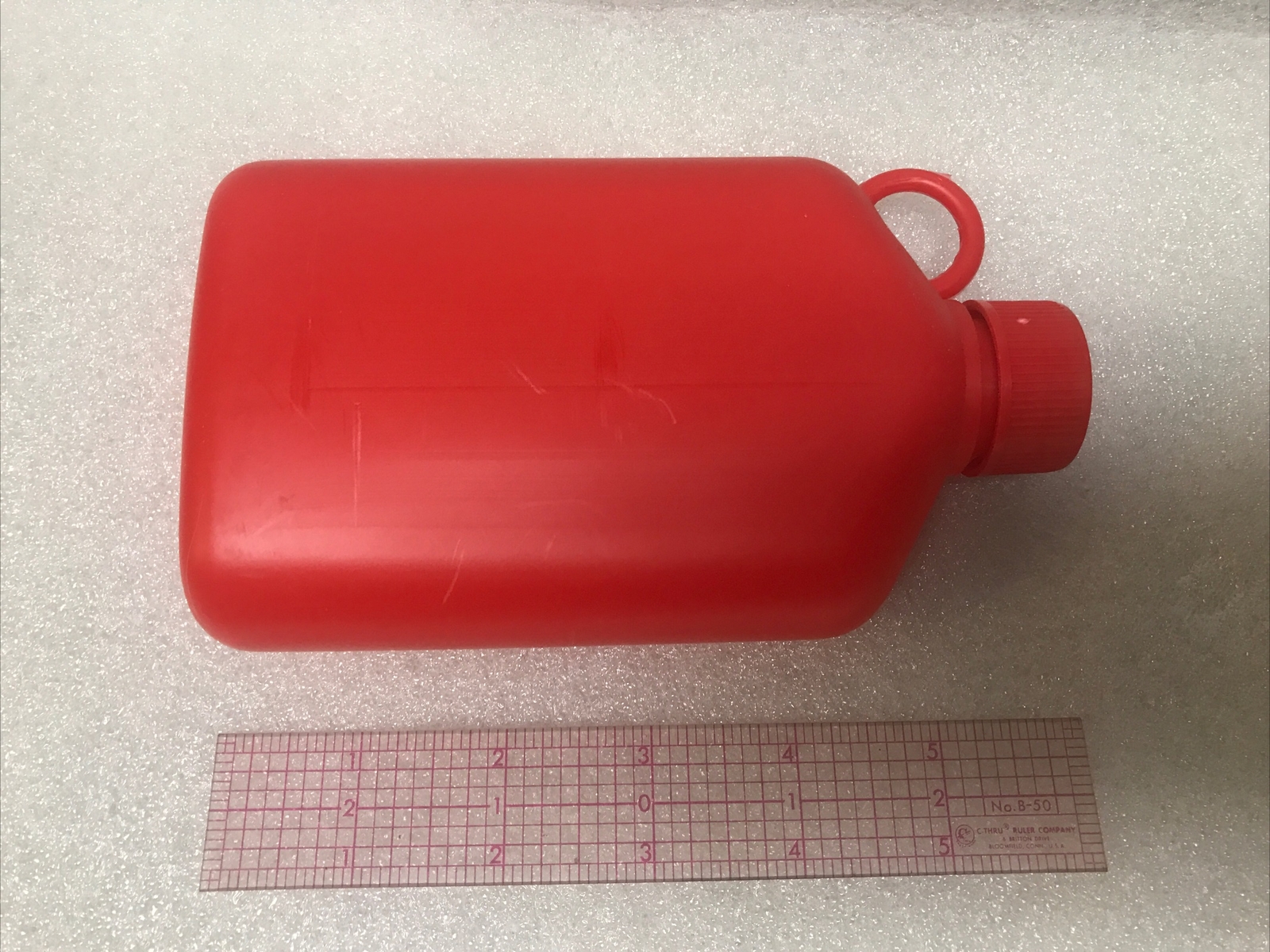 Plastic Alcohol Flask – Red – 2 Pack – 300ml – 10oz Free Shipping