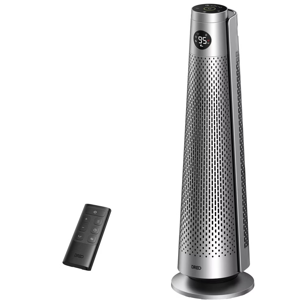 Dreo 1500W Solaris 818 Oscillating Ceramic Indoor Space Heater for Home or