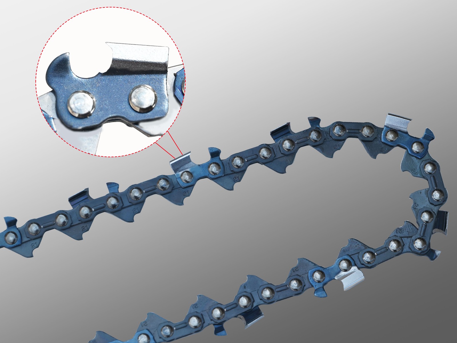 5″ Chainsaw Chain for Bauer 5″ pruning saw 231113C-B 0.30″ .043″ 28DL(3 chain)