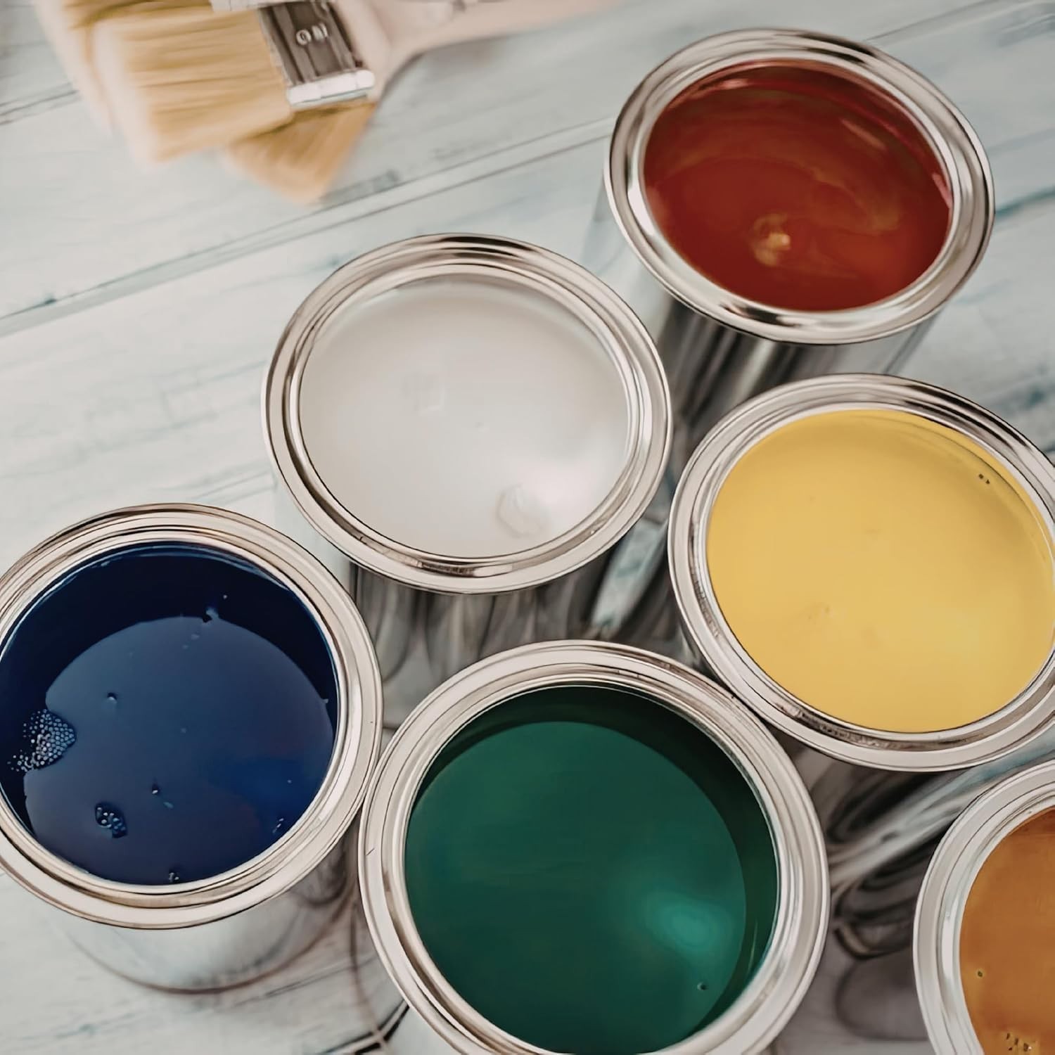 Empty Metal Paint Cans with Lids – Pint (16 oz) & Quart (32 oz) Sizes