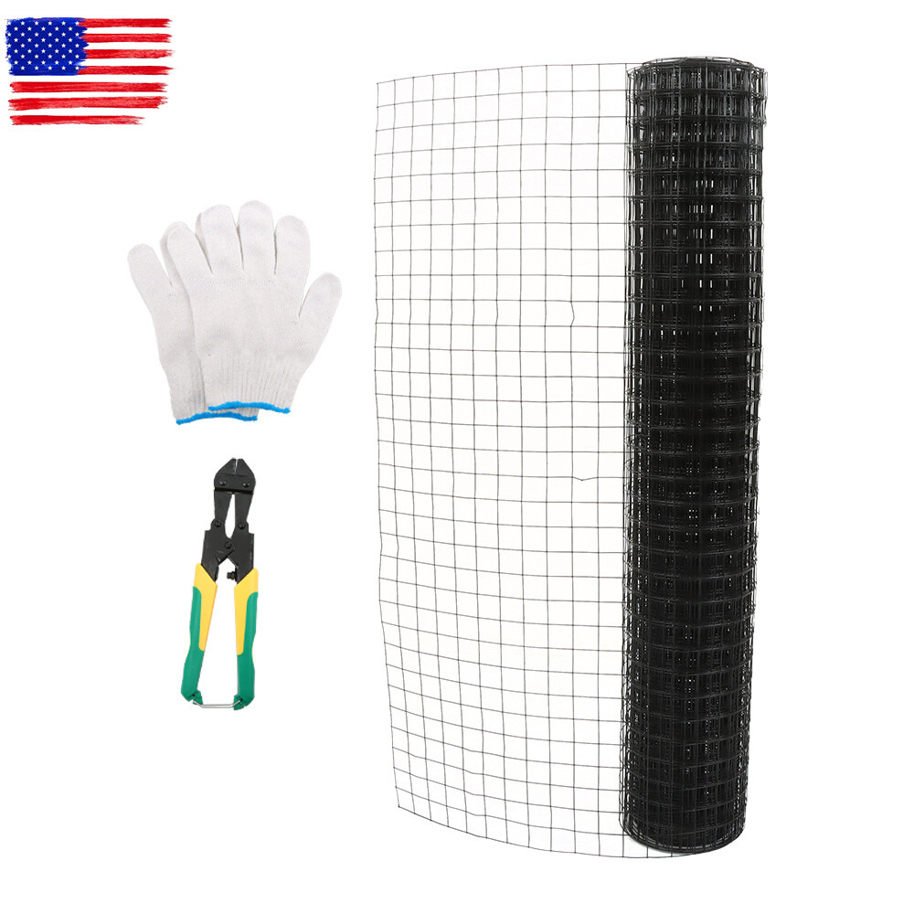 1.5in 48in x 50ft Hardware Cloth Welded Wire Mesh Chicken Wire Poultry Fence