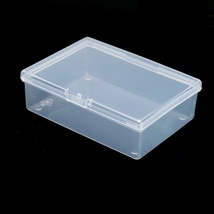 4PCS Small Plastic Storage Container Box DIY Coins Screws Jewelry Charms Travel