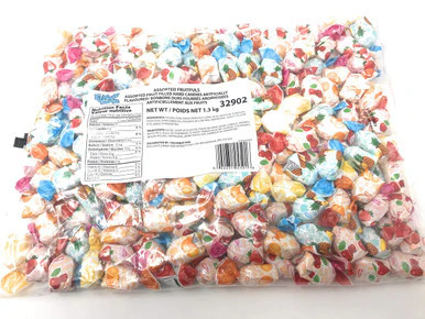 Exclusive Candy Assorted Fruit Filled Hard Candies – 1.3kg/2.9lb. Bag,