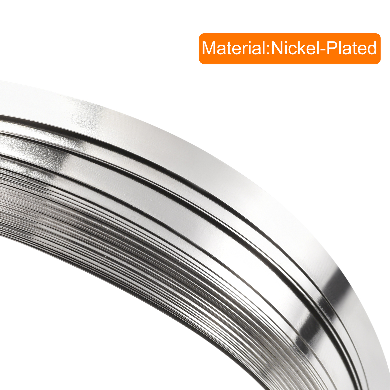 Pure Nickel Strip 0.1mm x 3mm x 5M Nickel Solder Tab 1 Pcs