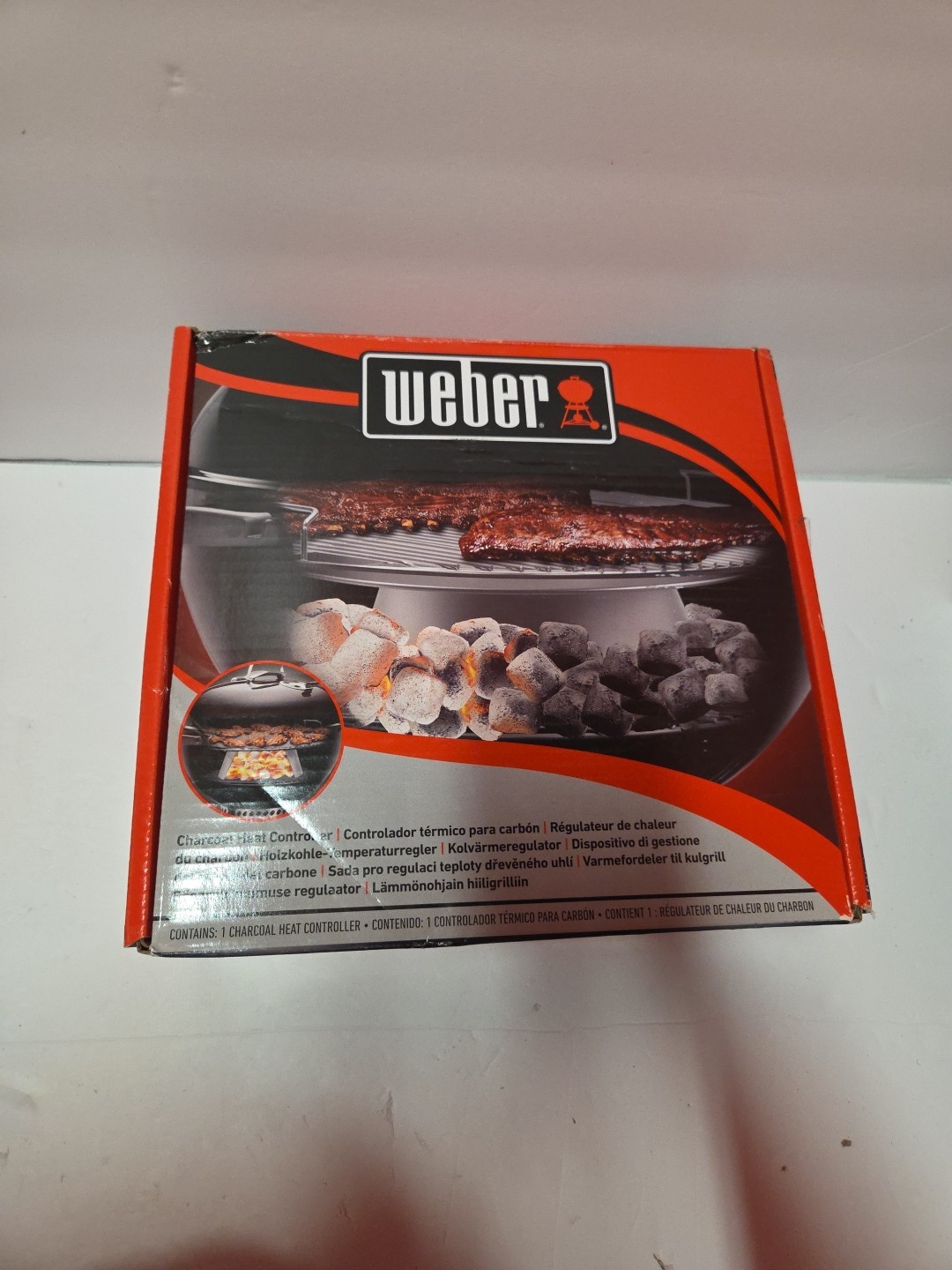 Weber Charcoal Heat Controller for 22” Kettle Charcoal Grills 7666 New