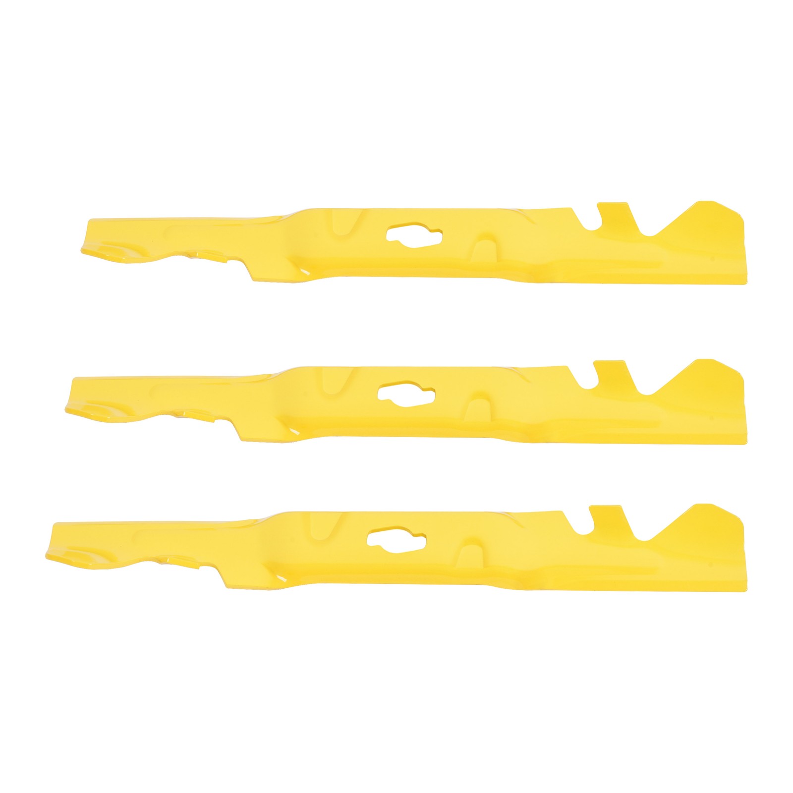 3 Pcs Mower Blades S-Shaped #742P05086-X For CUB CADET XT1-GT54 XT1-ST54 ZT1 ZT2