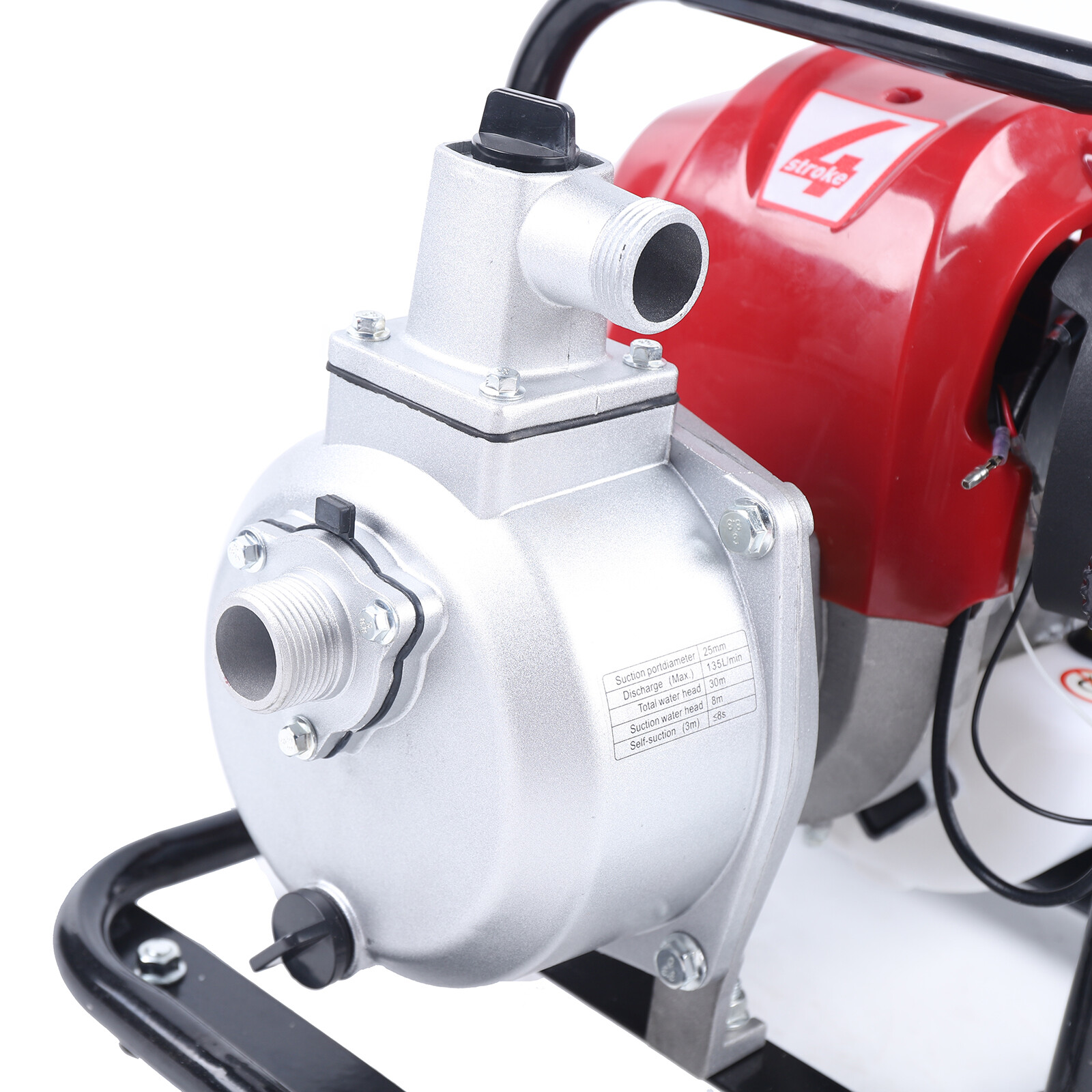 4 Stroke Gas Powered Water Pump Water Transfer High Pressure Irrigation Pump