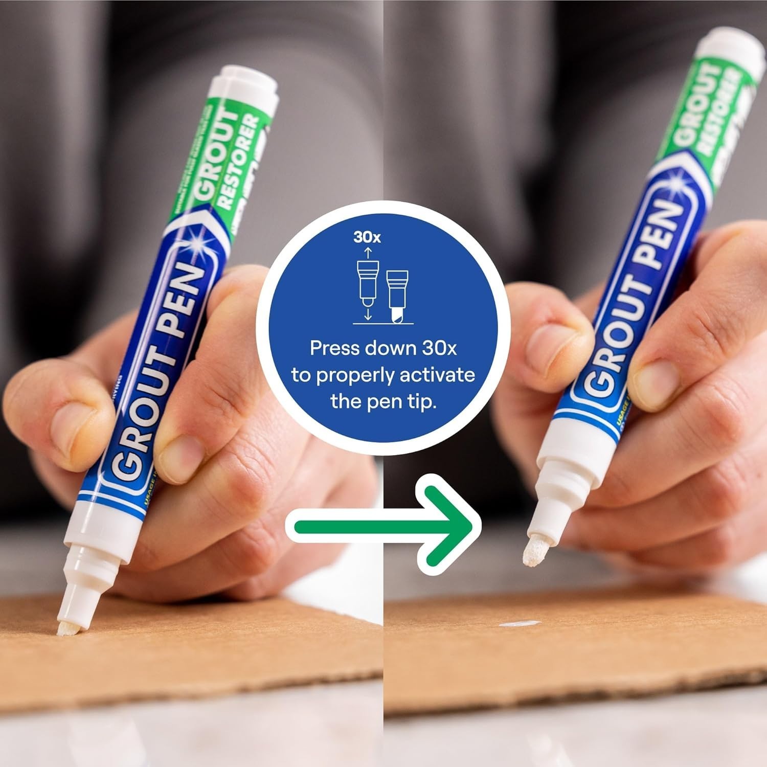 5mm Tip Grout Pen – Refresh Your Tile with Easy-to-Use Waterproof Colorant