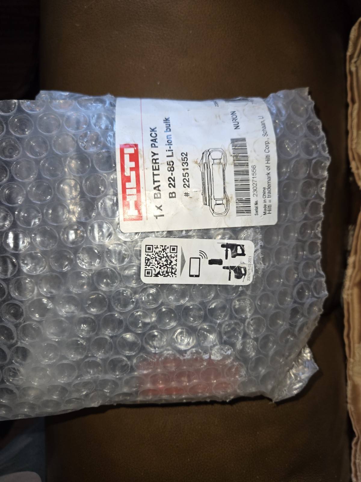 Hilti Nuron Battery Pack B 22-85 Li-ion 2251352 – Brand New