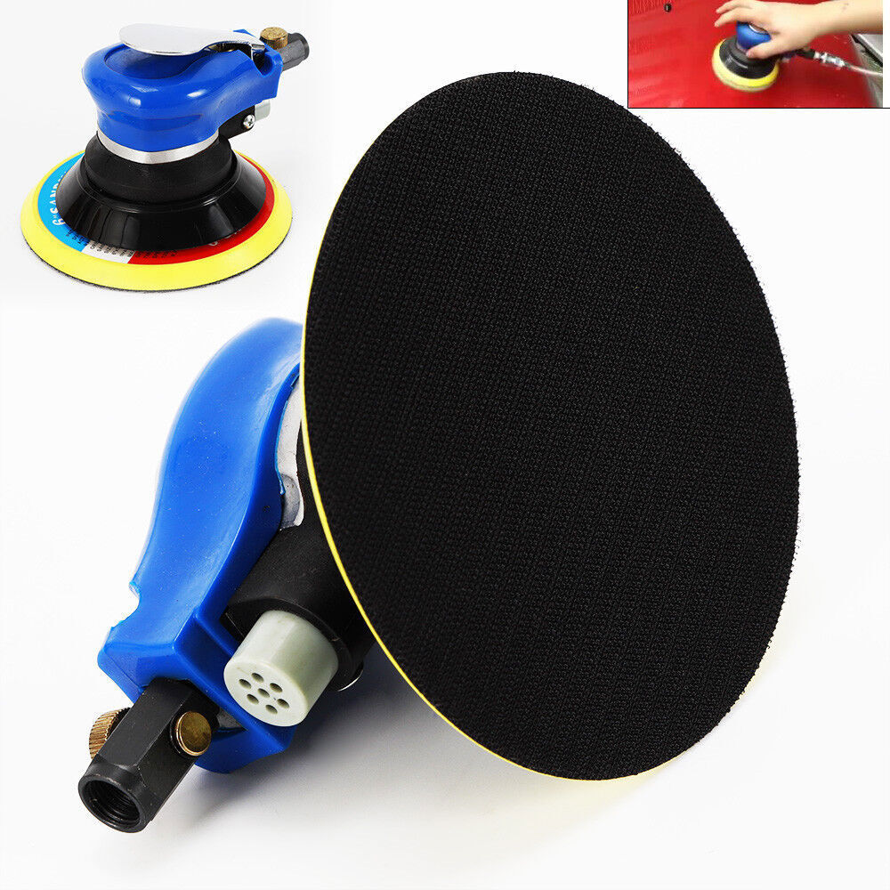 6″Air Palm Orbital Sander Hand Sanding Machine Pneumatic Polisher Speed