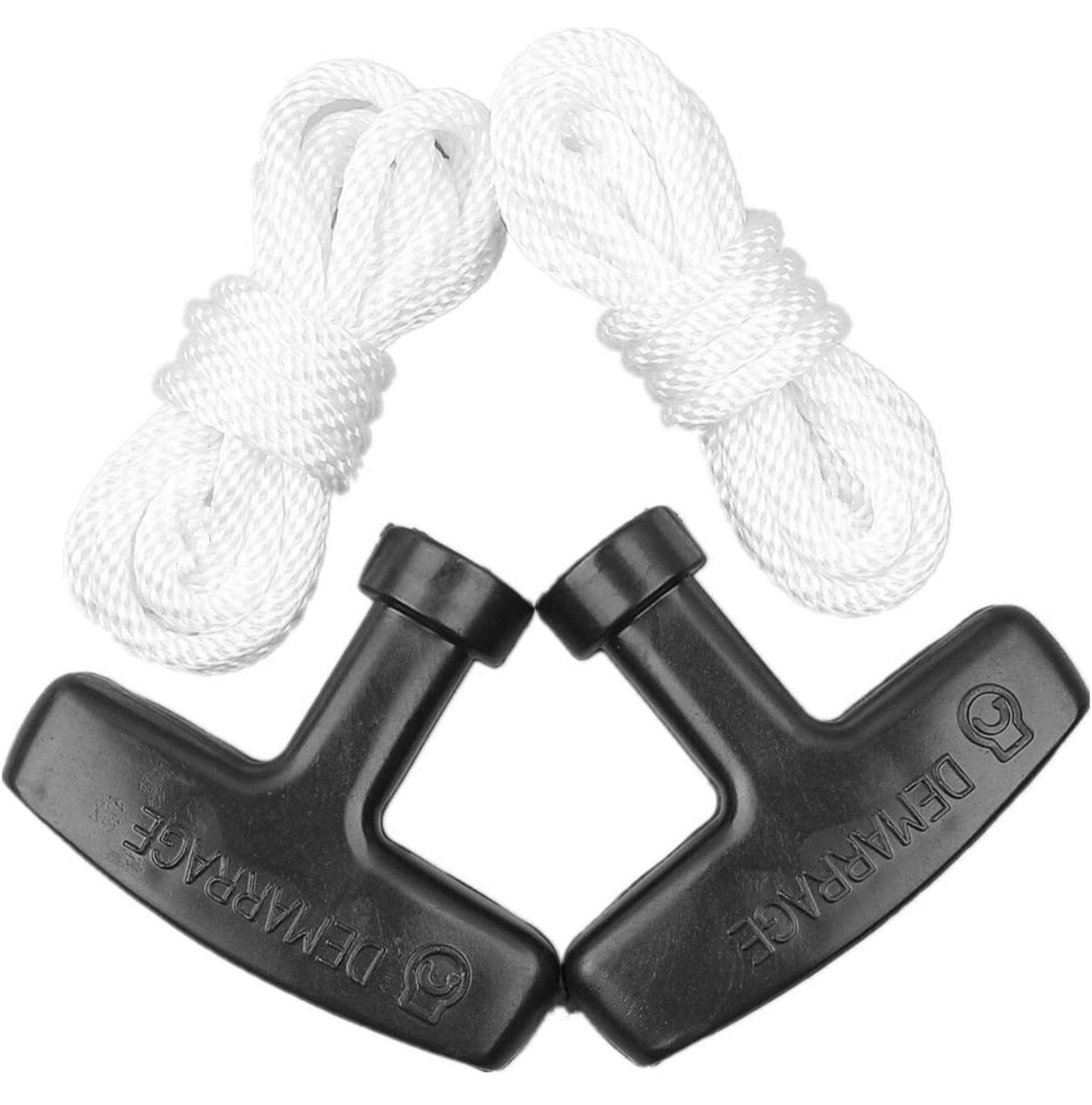 2 PK Recoil Starter Rope 5mm x 1.7m w Handle for Honda GX240 GX270 GX340 GX390