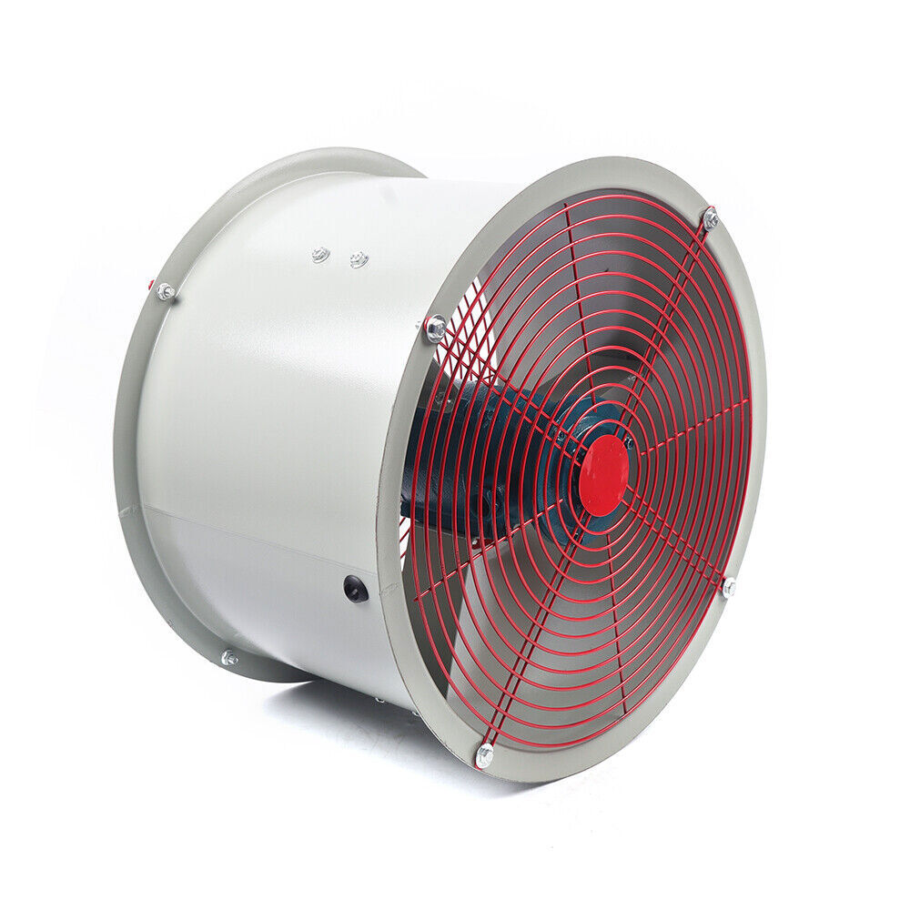 Explosion-proof Axial Exhaust Fan 16″Spray Booth Paint Fumes Exhaust Fan 1450rpm