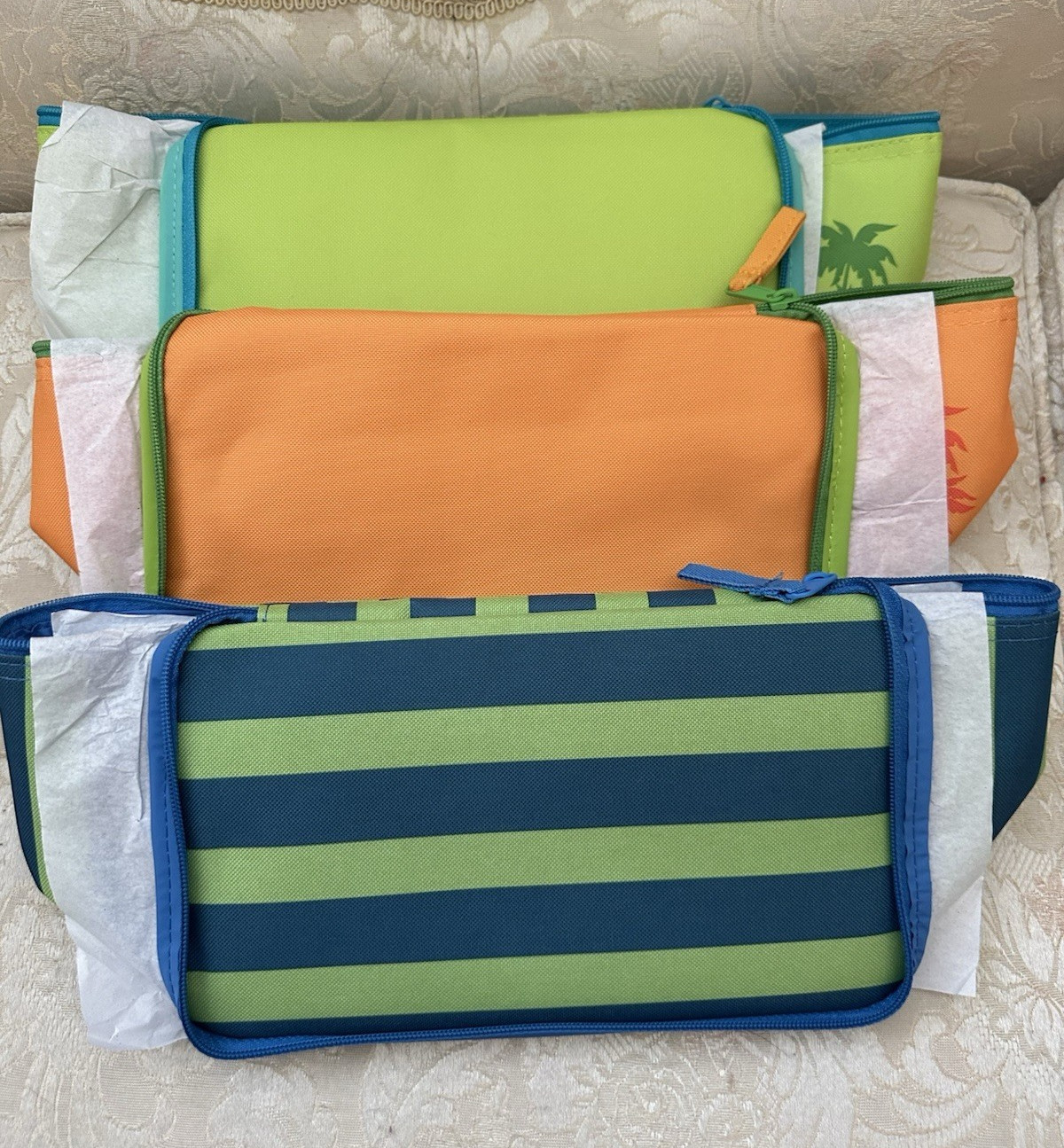 Trader Joe’s Mini Insulated Tote Bag Summer 2026 Set of 3 Limited Edition NWT
