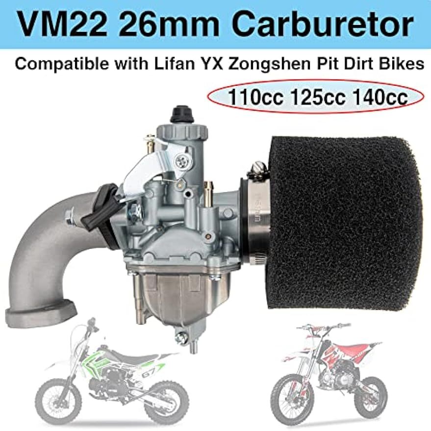 VM22 26mm Carburetor For Predator 212cc 196cc Mikuni Carb Go Kart Mini Bike