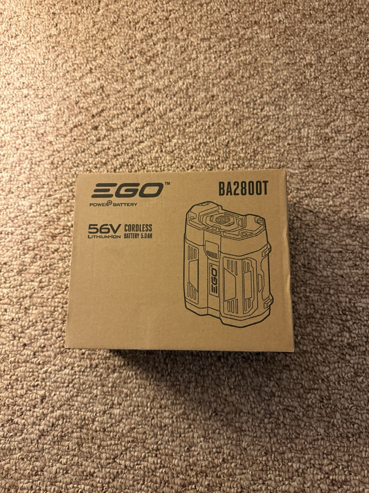 Ego BA2800T 56V Battery