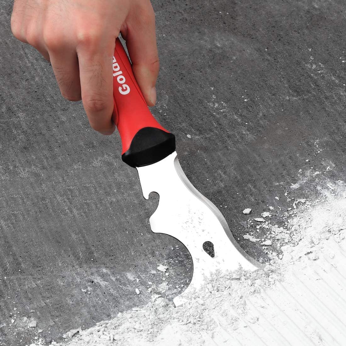 Goldblatt 9-in-1 Drywall Paint Scraper Stainless Steel Putty Knife Scraper NEW
