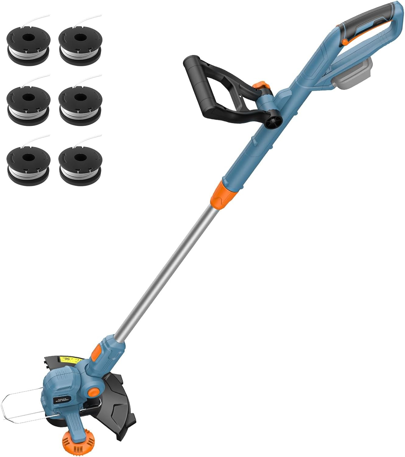 12″ Cordless 2-in-1 String Trimmer Compatible with Makita 18V Battery(Tool Only)
