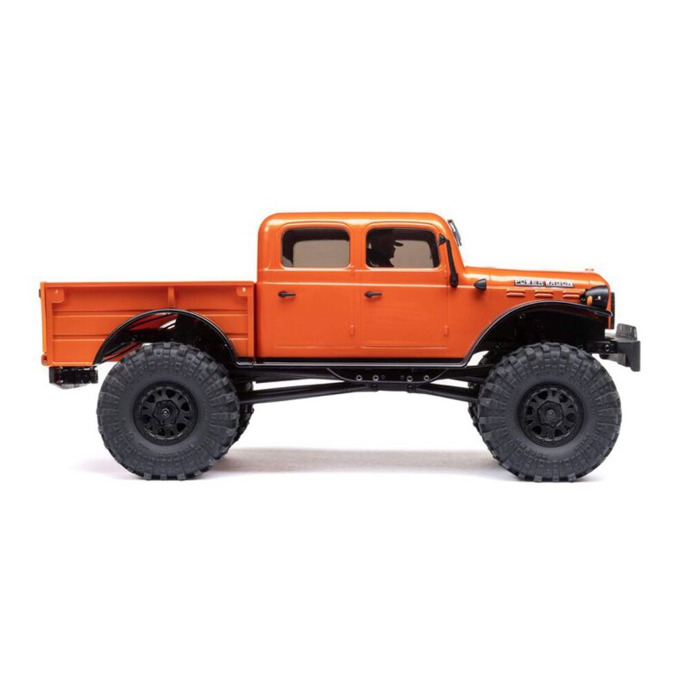 AXI00007T1 Axial 1/24 SCX24 Dodge Power Wagon 4WD Rock Crawler Brushed RTR, Oran