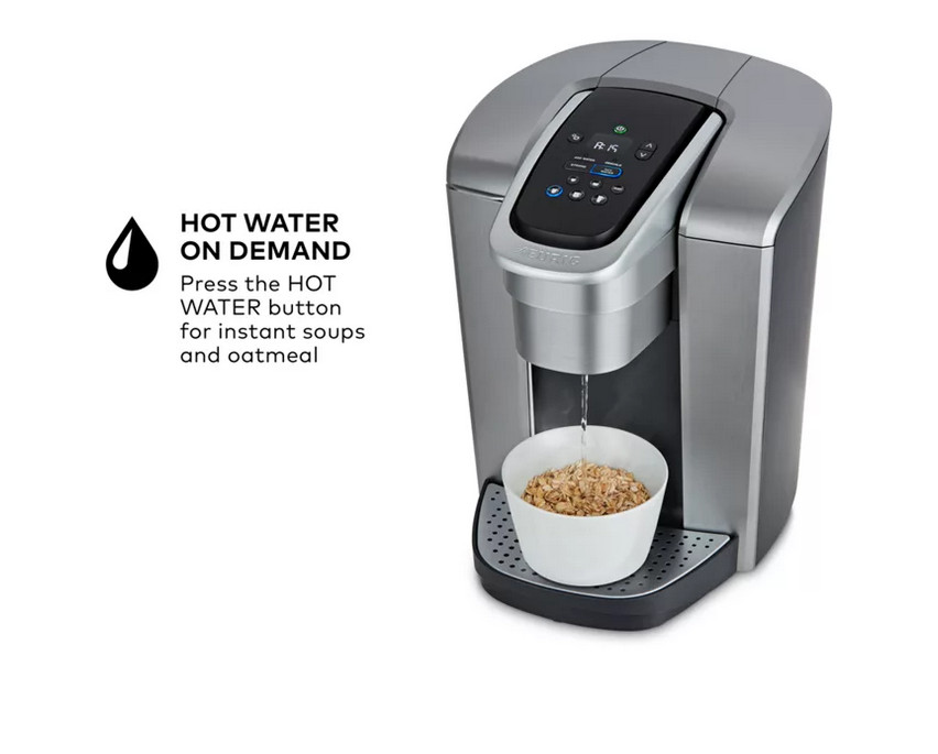 Keurig Keurig K-Elite Single Serve Coffee Maker, Brushed Slate, Brand NEW