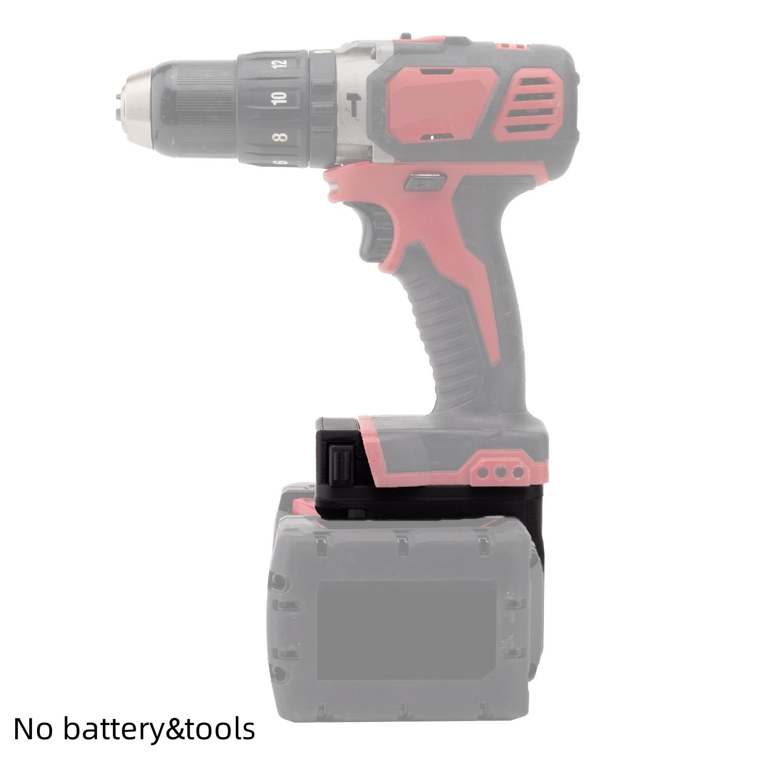 2 IN 1 Double Battery Adapter for Milwaukee 18V Battey to 18V Cordless Tools NEW