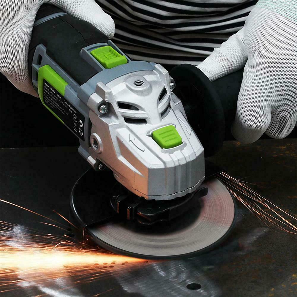 WORKPRO 20V Cordless Angle Grinder Kit w/ 4.0Ah /10PK Metal Grinding Wheels