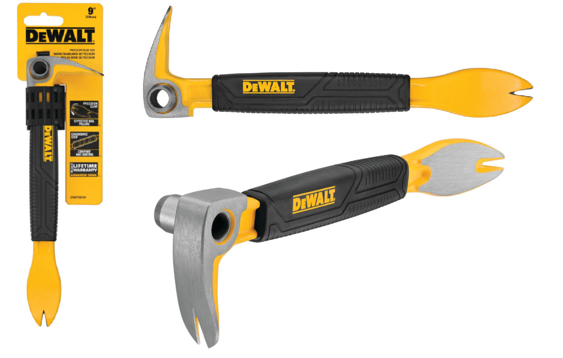 Brand New DEWALT 9 in. Precision Claw Bar DWHT55164