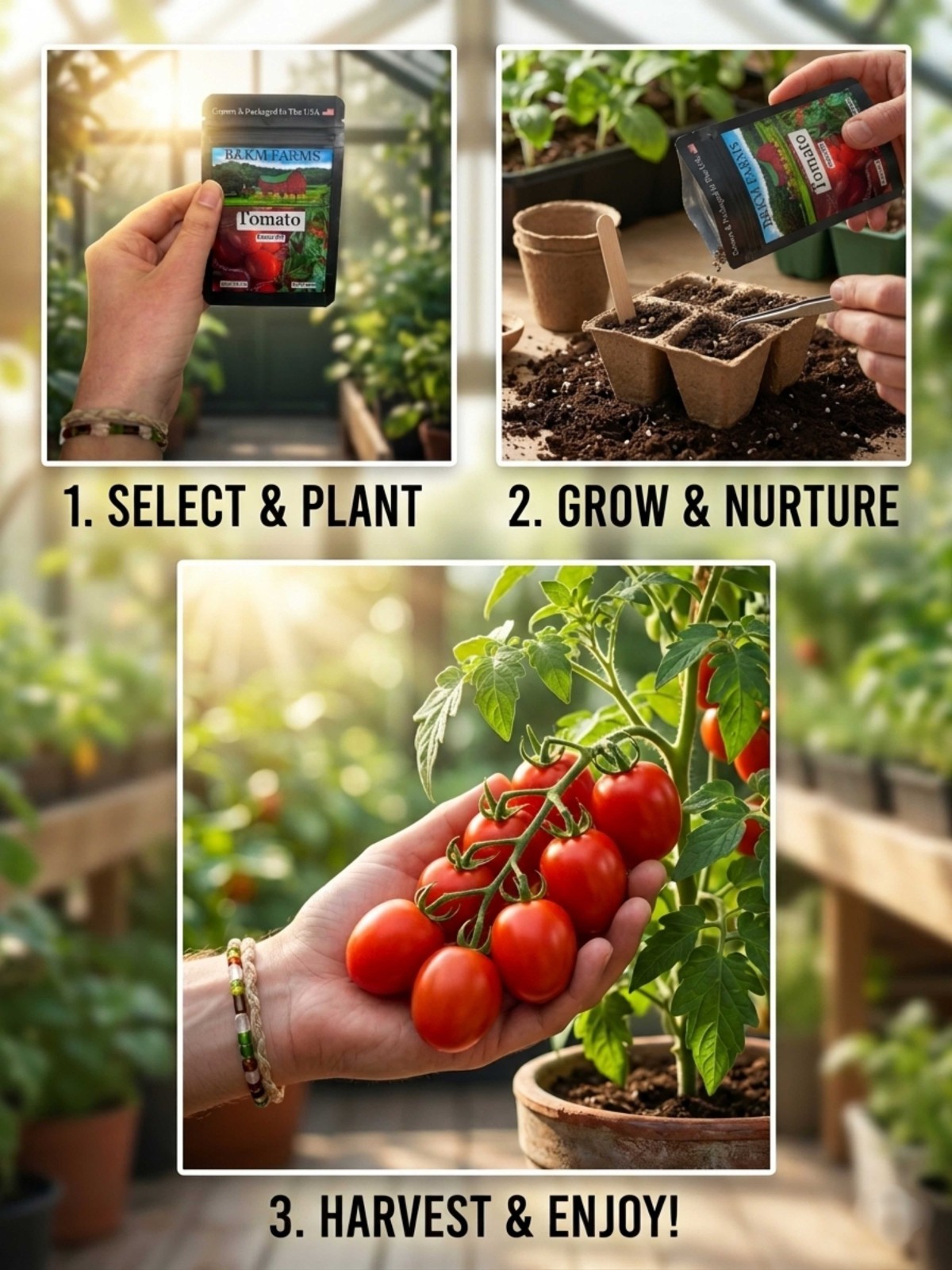 20-50 Variety Heirloom Vegetable Herb Seeds Kit 10000-50000 Bulk Garden Seed Lot