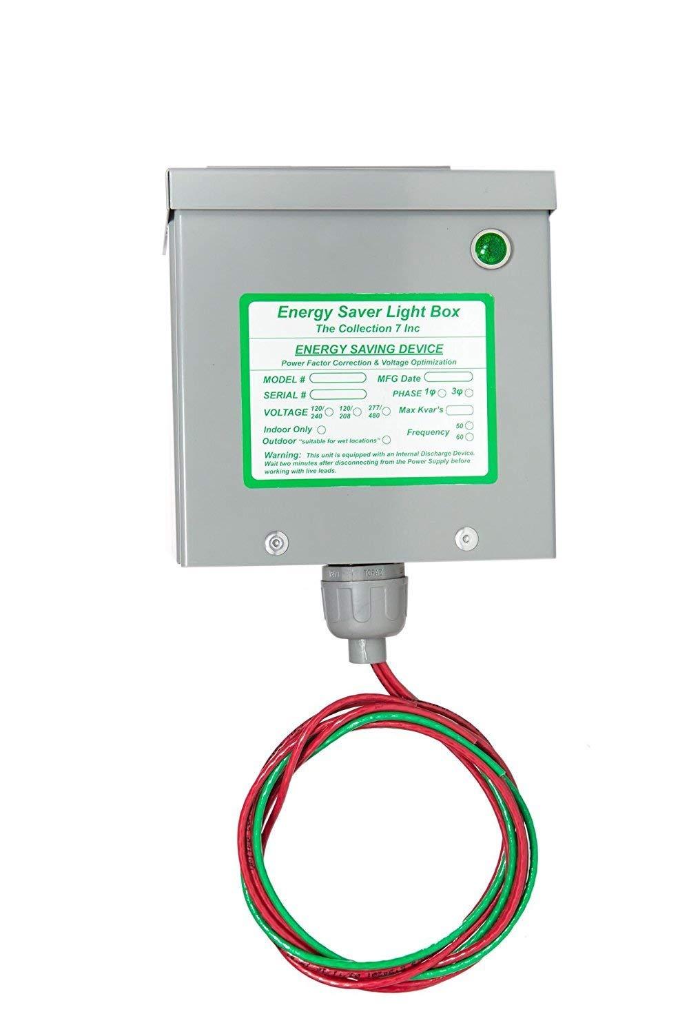 KVAR 1100 100 Amp Electric Energy Saver Home Surge Protector Box UL Components