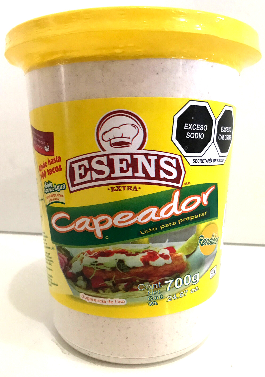 ESENS Capeador Tacos Pescado/Camaron “Baja Style Tacos” Batter Mix 700gr/1.6lbs