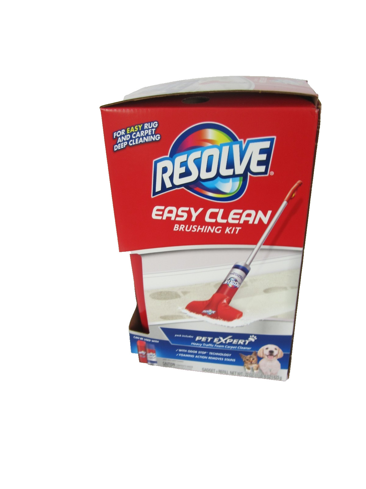 NEW Resolve Easy Clean Pet Expert Brushing Kit Heavy Traffic Carpet Cleaning