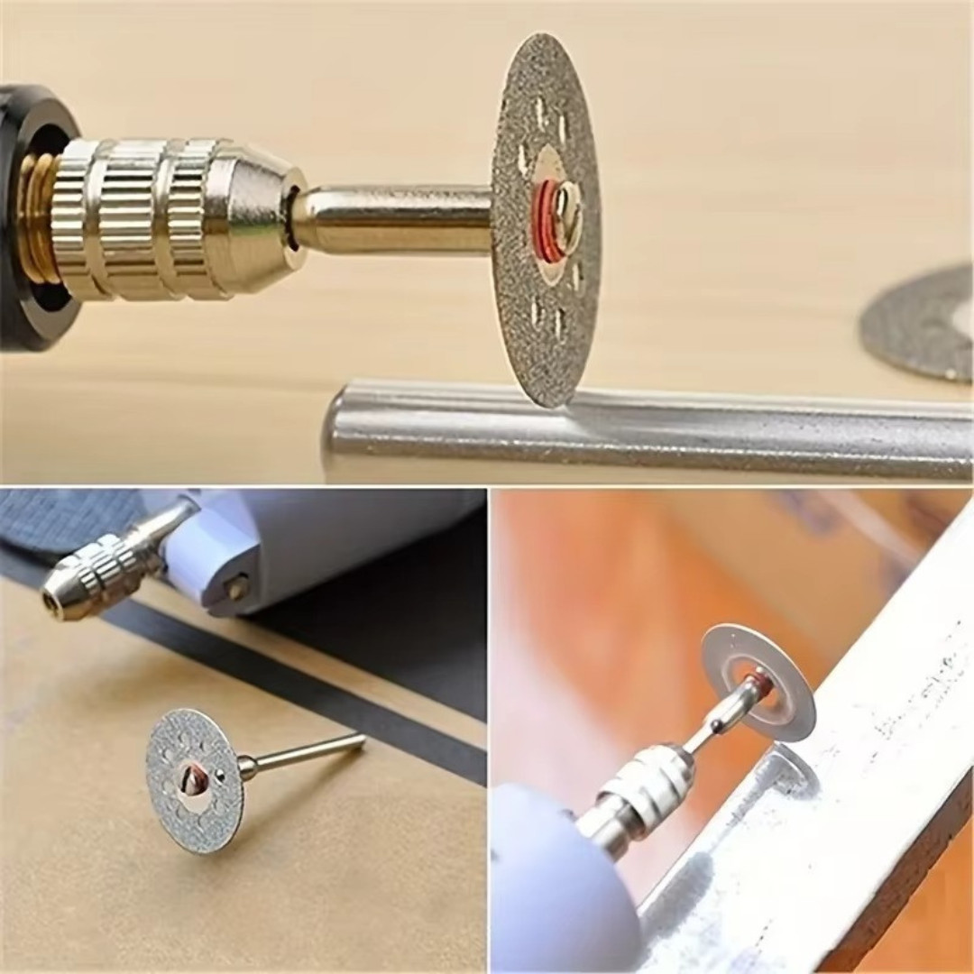 12 Diamond Cutting Wheels For Dremel Rotary Tool Die Grinder Metal Cut Off Disc