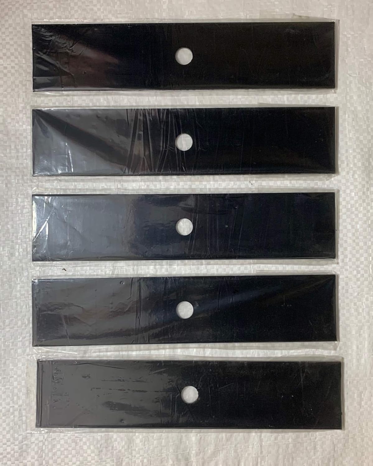 Mclane Edger Blade Set – 9″ x 2″ Heat Treated, 5 Blades for Precision Work