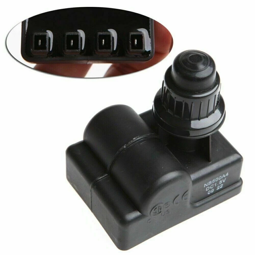 Universal 4 Outlet AA Push Button Battery Ignitor BBQ Gas Grill Spark Generator