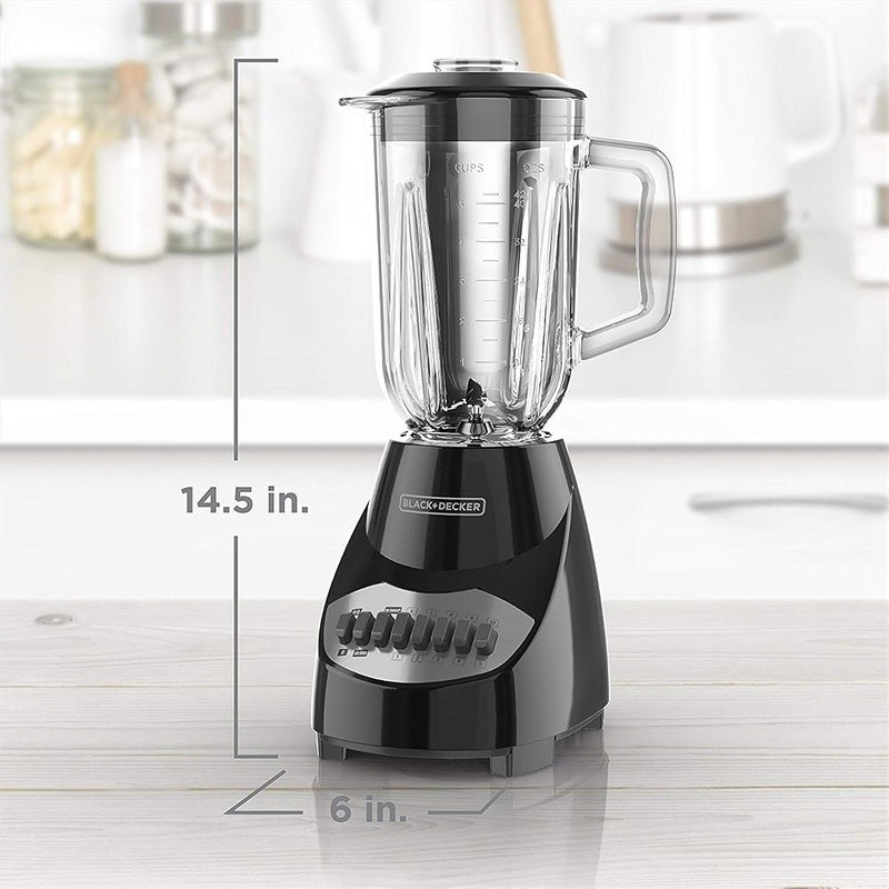 12 Speed Blender W/ Removable FusionBlade 550W Power Dishwasher Safe Parts New