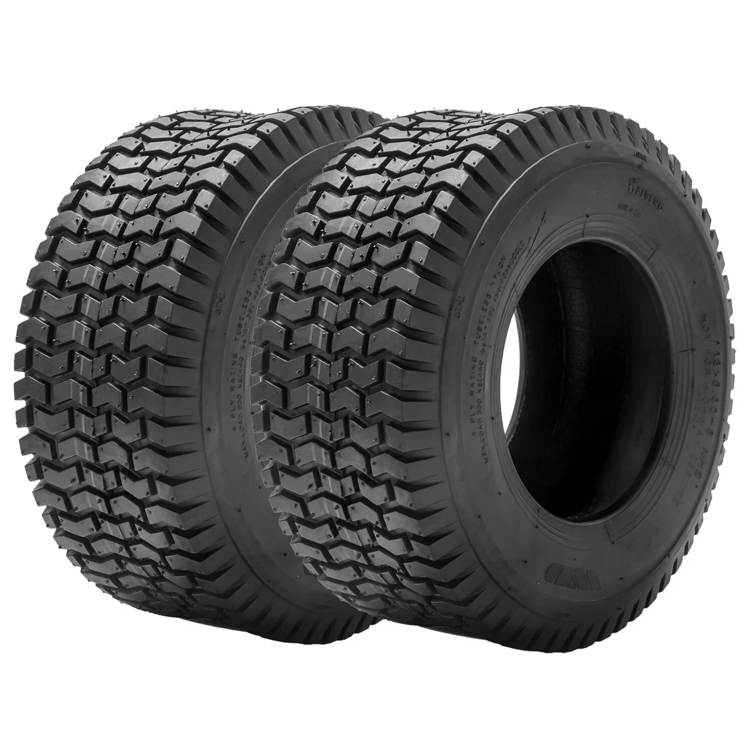 Set 2 13×5.00-6 Lawn Mower Tires 13×5.00×6 13×5-6 Tractor Turf Tires 4PR 13X5X6