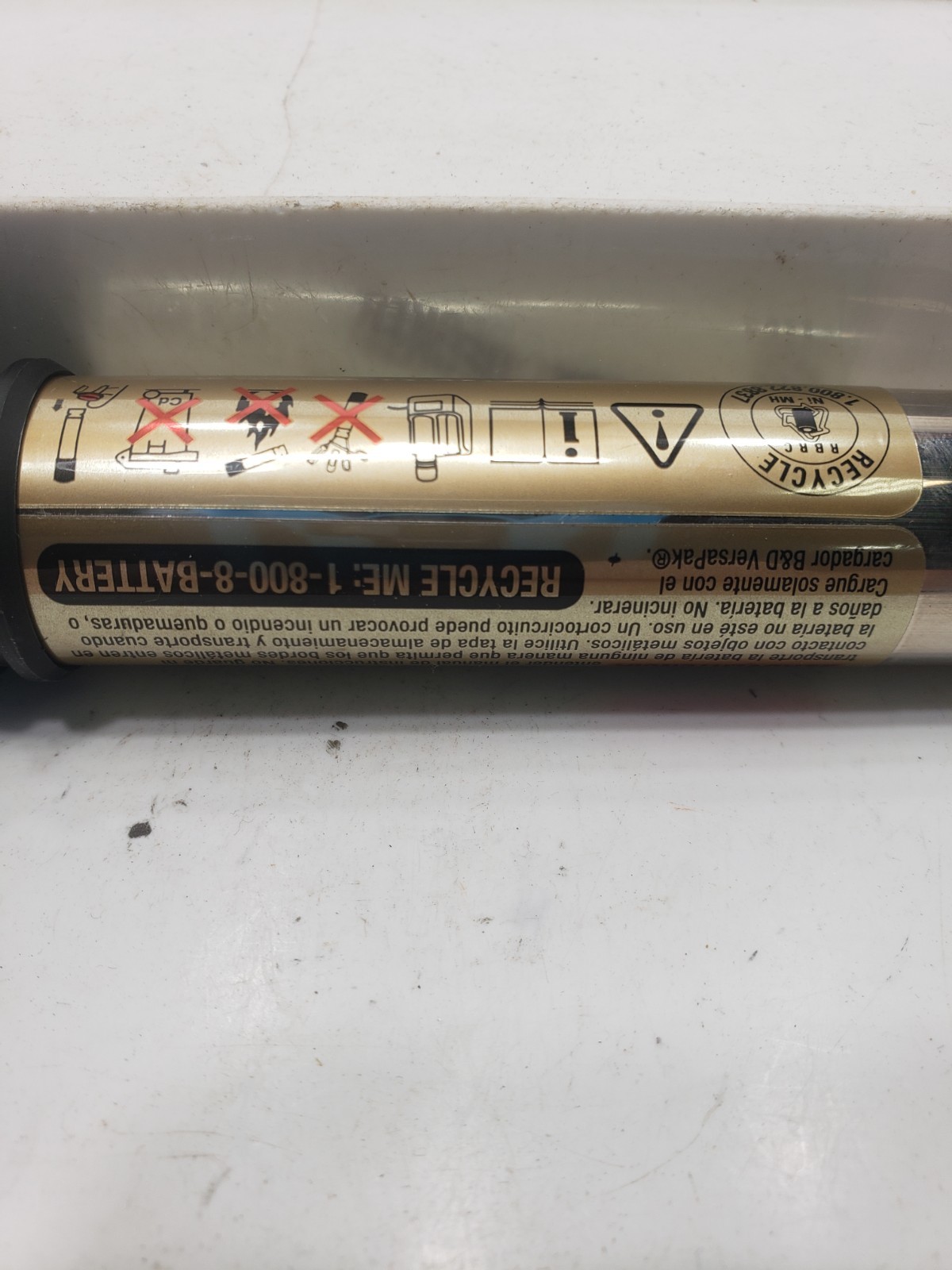 Black & Decker VersaPak Gold VP110 Type 2 3.6V Rechargeable Battery NOB
