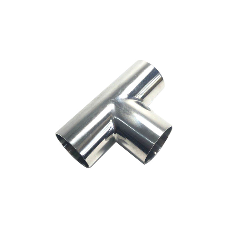 Stainless Steel Equal Tee T Shape Pipe T-Piece Exhaust Tube Polished 19-89mm New