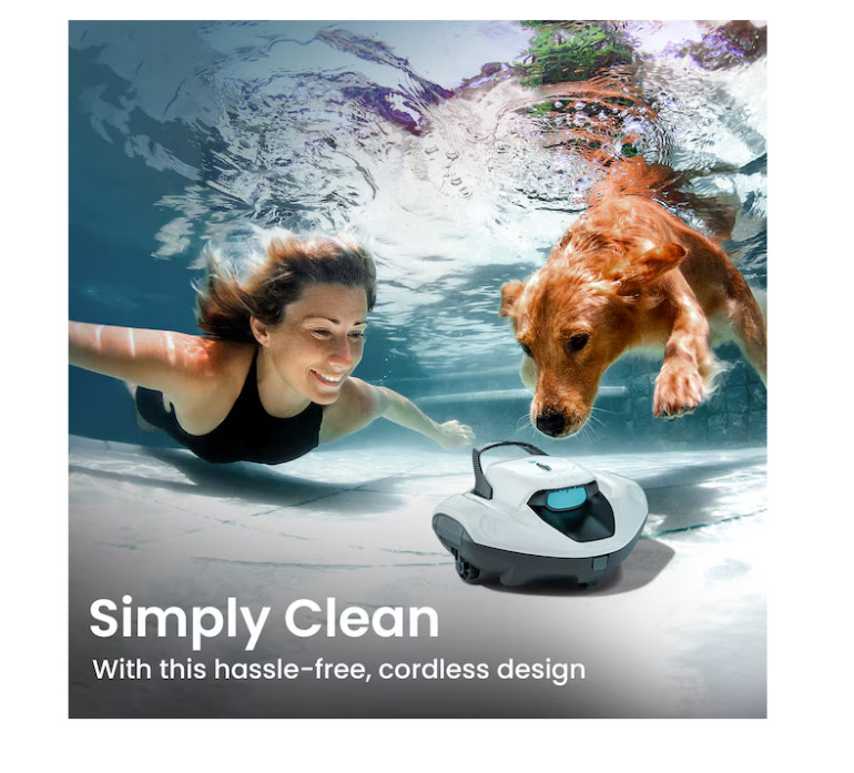 Aiper Scuba 800W Cordless 3.5-in Robotic Pool Vacuum