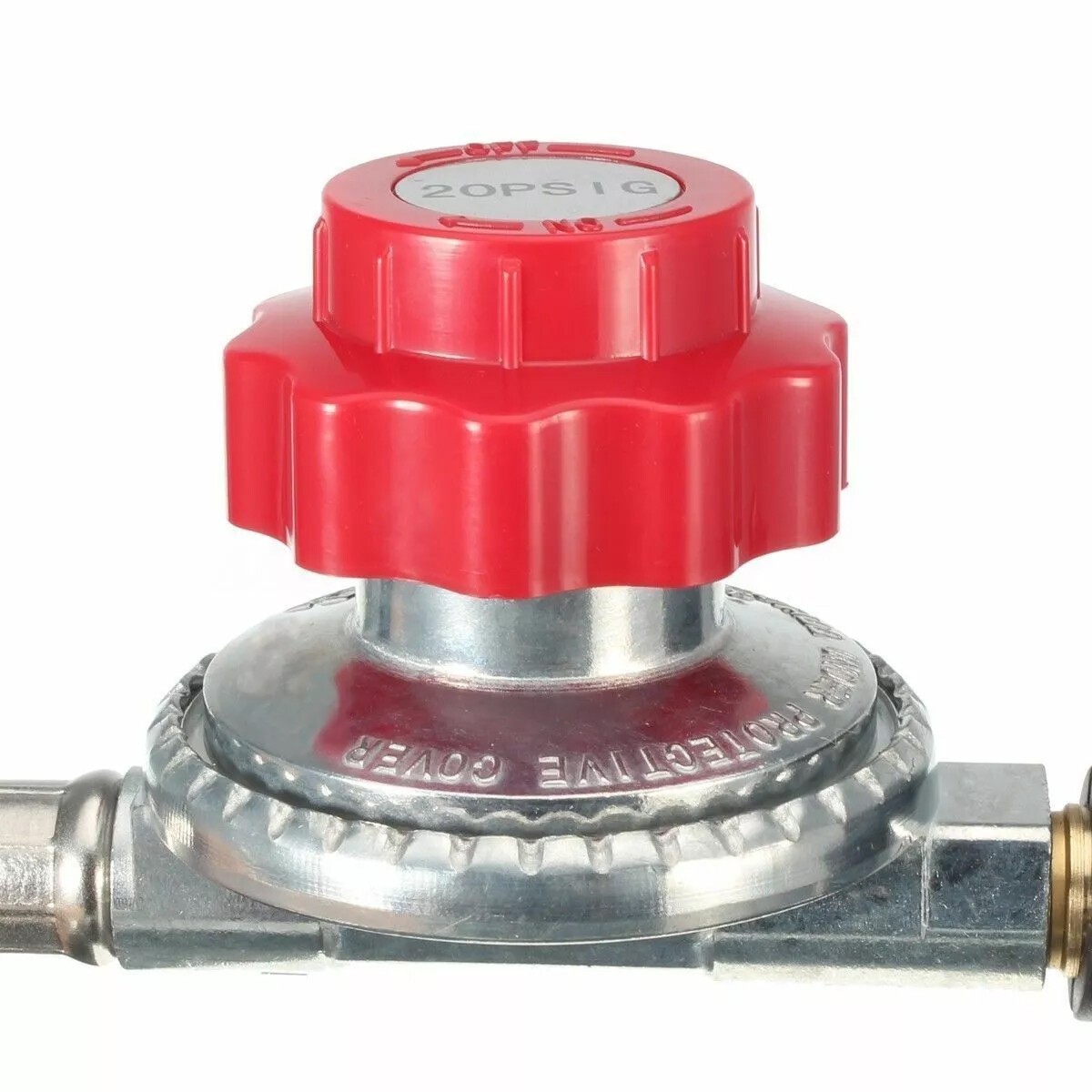 High Pressure Propane Cast-Iron Round Burner 4FT Regulator Hose & Fitting