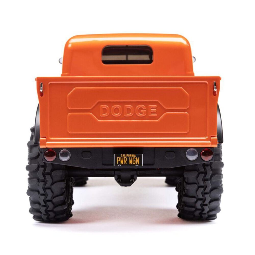 AXI00007T1 Axial 1/24 SCX24 Dodge Power Wagon 4WD Rock Crawler Brushed RTR, Oran