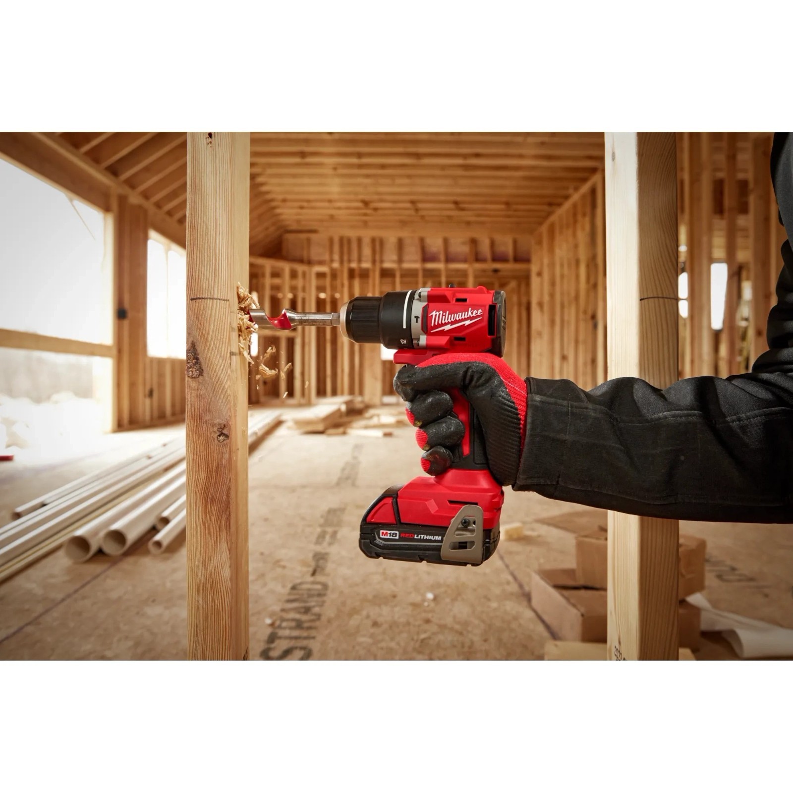 Milwaukee 3602-20 18 Volt M18 Compact Brushless 1/2″ Hammer Drill/Driver