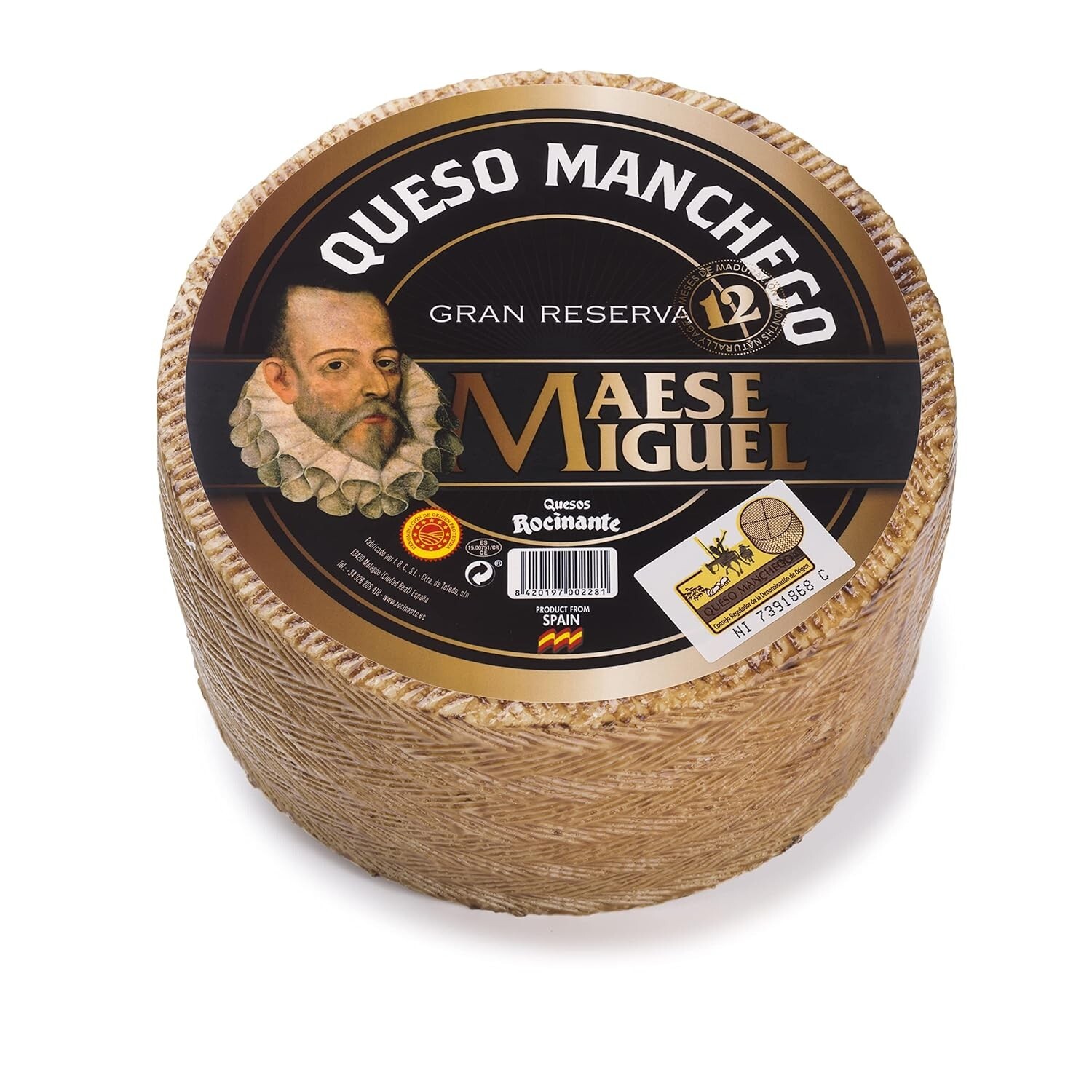 Manchego Reserve (Extra Aged) – Whole Wheel (7 pound)