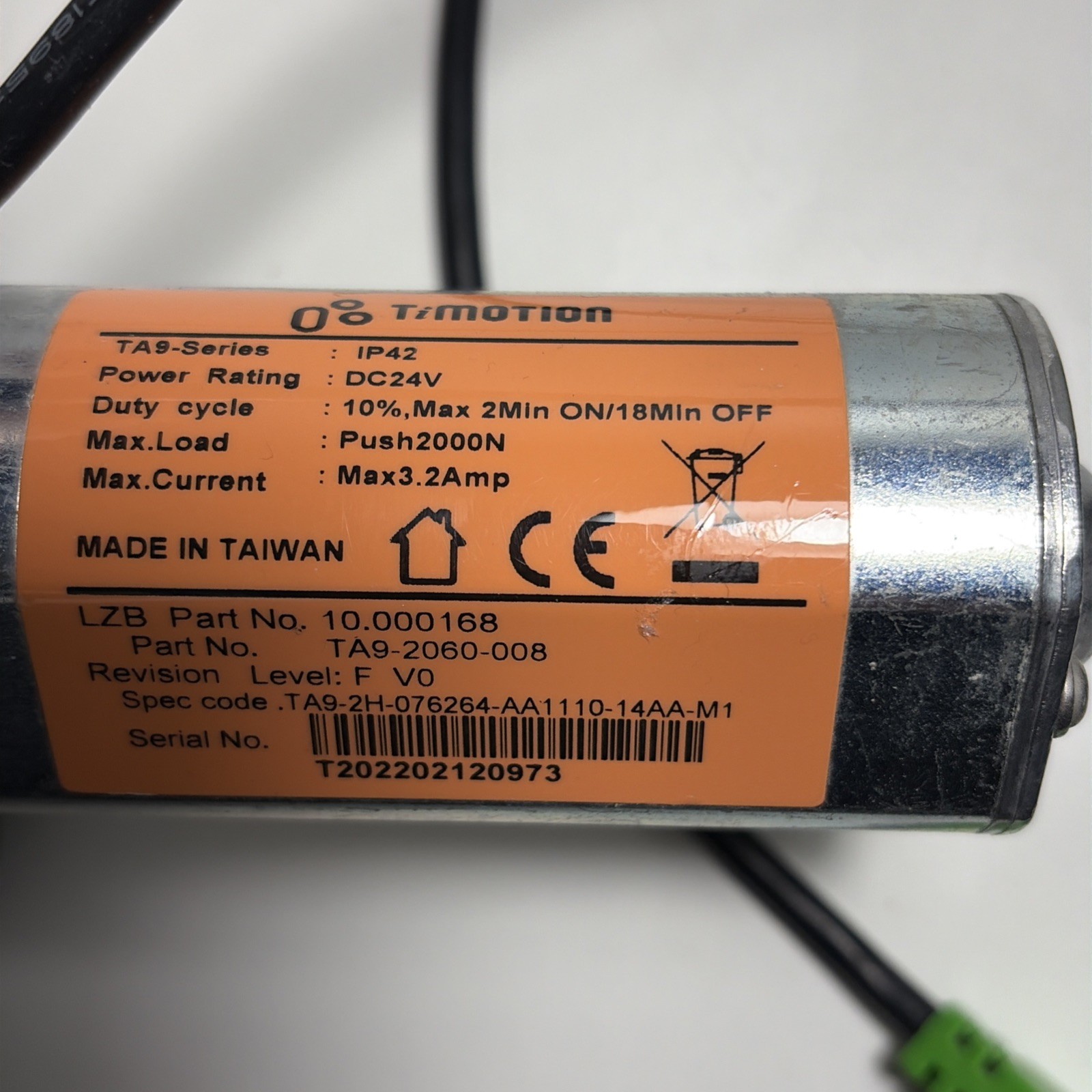 La-Z-Boy 10.000168 TiMotion TA9-2060-008 Lazy Boy Backrest Motor Actuator