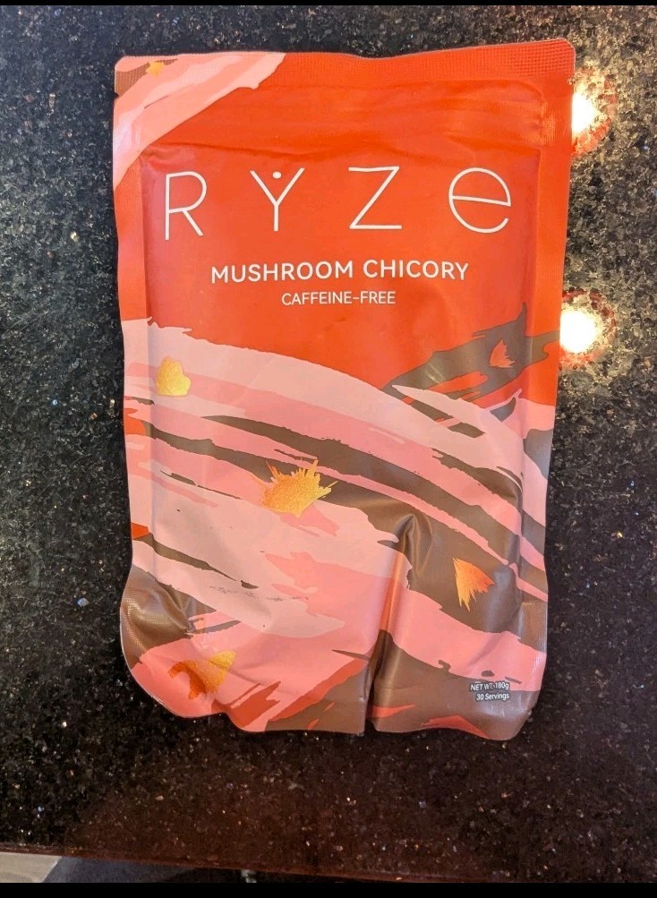 (1) Mushroom Chicory Coffee 6 Organic Mushrooms Keto Decaf Energy Focus EXP 4/28