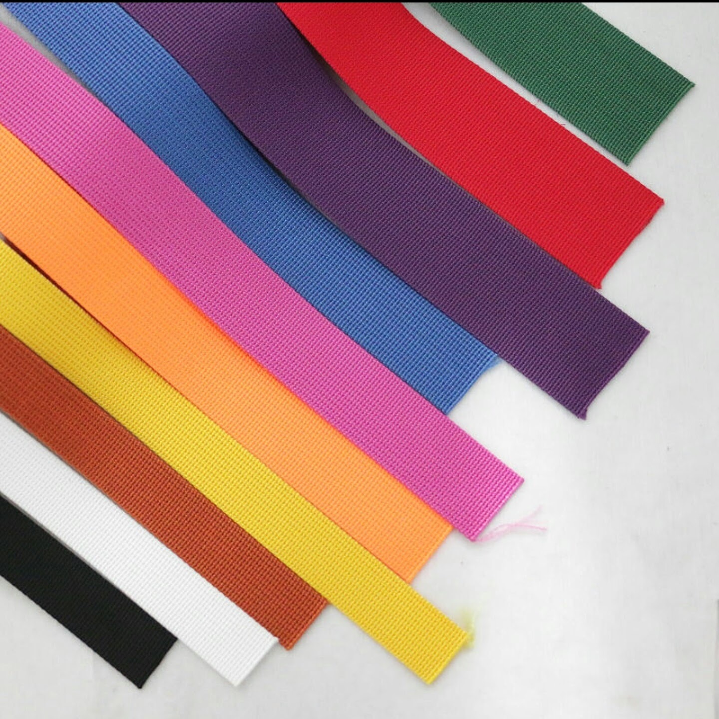 Nylon Tape Strap Webbing in 10 colors , 3/4″, 1″ & 1-1/2″ ,CHOOSE 10 OR 55 YARDS