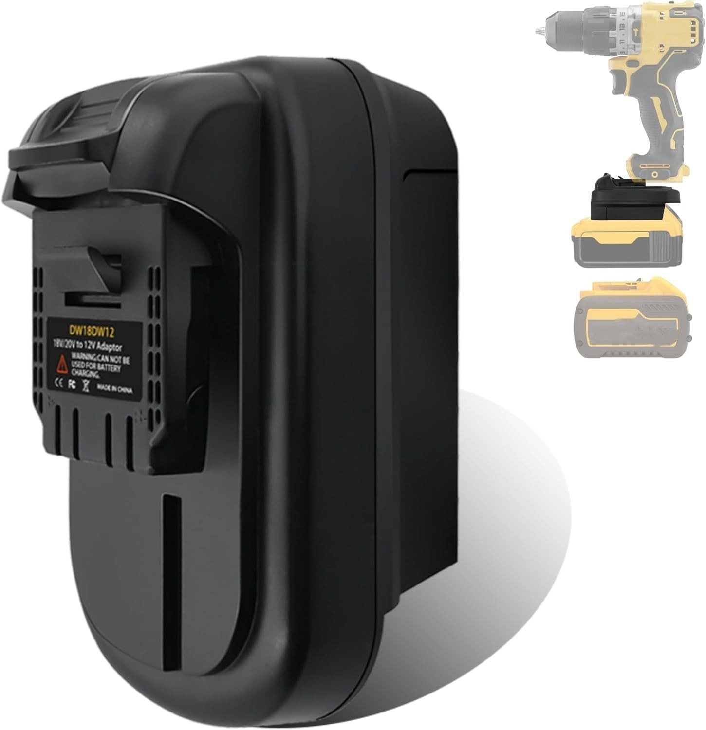 Battery Adapter for Dewalt 20V Battery Converter To for Dewalt 12V Power Tool
